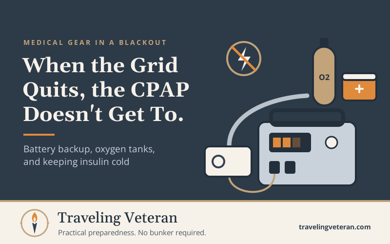 CPAP Battery Backup for a Power Outage: Keeping Medical Gear Running