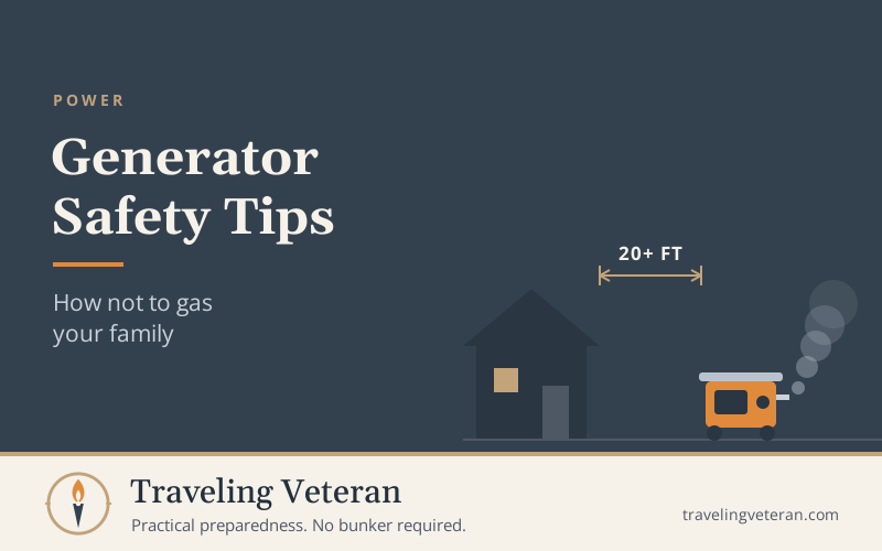 Generator Safety Tips: How Not to Gas Your Family